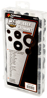 RUBBER GROMMET ASSORTMENT (125 PER PACK)