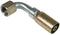 FEMALE SWIVEL 90 DEGREE 1/4" HOSE X 3/8" ORF