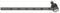 TISCO Tie Rod - Outer, Left, for International, 3116406R3