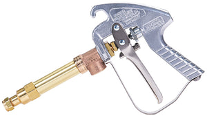 GUNJET 43A SERIES - STANDARD PRESSURE SPRAY GUN /  BRASS WAND - 13" OVERALL LENGTH