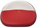 TISCO Cushioned Pan Seat for Farmall & International - Red & White, 357518R91