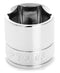 7/8 INCH X 6 POINT STANDARD IMPACT SOCKET - 3/8 INCH DRIVE