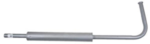 TISCO Muffler & Exhaust Pipe Assembly - Horizontal for Ford, 8N5230