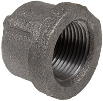 1/2 INCH FNPT  BLACK IRON CAP