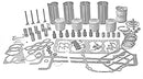 MAJOR ENGINE OVERHAUL KIT