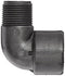 1-1/2 INCH X 1-1/2 INCH MNPT X FNPT  POLY STREET ELBOW - 90