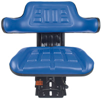 BLUE UNIVERSAL TRACTOR SEAT WITH SUSPENSION