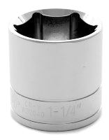 1-1/4 INCH X 6 POINT STANDARD IMPACT SOCKET - 1/2 INCH DRIVE