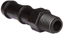 1/4 INCH X 1/2 INCH MNPT X HOSE BARB  POLY