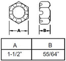 UNITORQUE NUT 1/8 INCH