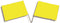 4 X 5 INCH YELLOW SURVEY FLAG