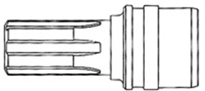 STUB SHAFT FOR 1310 1-3/8"6 SPL CONE PT