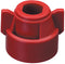 QUICKJET CAP FOR ROUND BODY SPRAY TIPS - RED    REPLACES CP25597 / 25598 SERIES