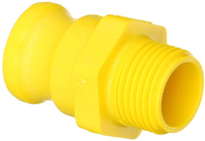 QUICK COUPLER FOR GARDEN HOSES -  3/4" MALE COUPLER X 3/4"GARDEN HOSE MALE THREAD