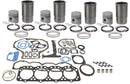 BASIC ENGINE OVERHAUL KIT FOR JOHN DEERE TRACTORS