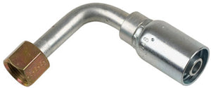 VARI-CRIMP SERIES - 1/2 INCH HOSE, WITH 3/4 X 16 THREAD SIZE, JIC FEMALE 90 ELBOW SWIVEL