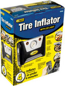 TIRE INFLATOR WITH LED LIGHT