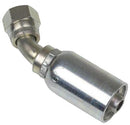 71 SERIES - 1/2 INCH HOSE X 3/4 INCH X 16 3/4 INCH X 16 JIC FEMALE ELBOW - 45 SWIVEL - Quality Farm Supply