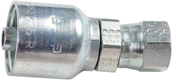 43 SERIES - 5/16 INCH HOSE X 1/2 INCH X 20 1/2 INCH X 20 JIC FEMALE STRAIGHT SWIVEL - Quality Farm Supply