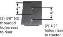 SEAT ADAPTOR - Quality Farm Supply