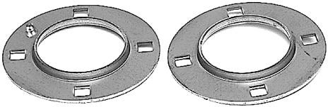 80MM 4 HOLE RELUBE ROUND FLANGE PAIR - Quality Farm Supply