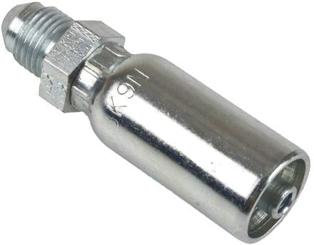 HY SERIES - 1/4 INCH HOSE X 1/2 INCH X 20 1/2 INCH X 20 JIC MALE STRAIGHT RIGID - Quality Farm Supply